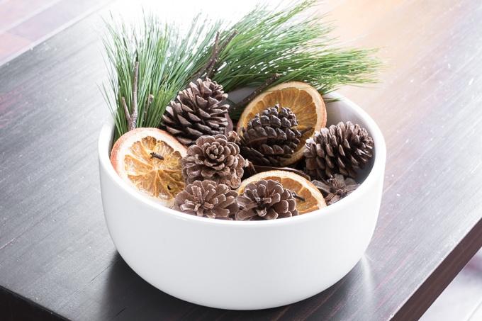 A bowl of seasonal Potpourri