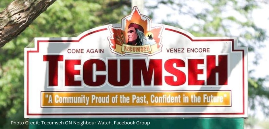 Town of Tecumseh Sign