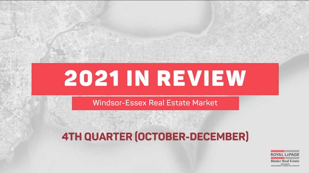Q4 2021 Windsor-Essex Real Estate Statistics